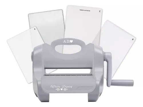 Máquina de Corte e Relevo Sizzix Big Shot Plus Starter Kit White & Gray -  660341 em Promoção na Americanas