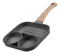 Comprar Frigideira Antiaderente Inducao 3x1 Partes Ovo Hambúrguer 
