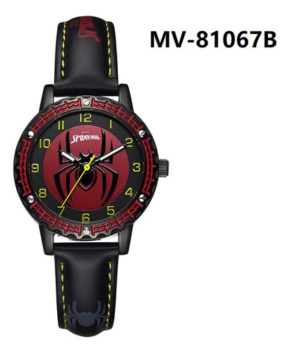 Reloj Marvel Spiderman Para Hombre Y Niños