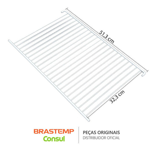 Grade Prateleira Geladeira Consul Brastemp 326003015