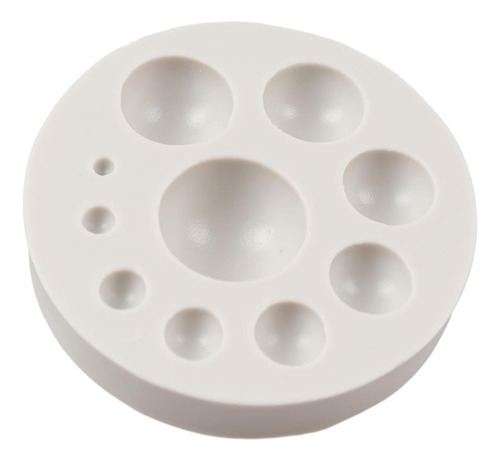 Molde Para Fondant De Perlas Fckemlds, Bolas, Semiesferas
