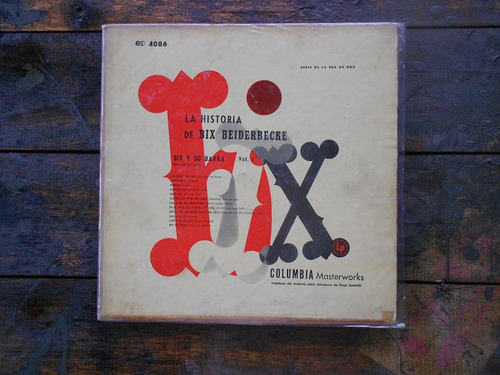 Bix Berdeibecke Bix Y Su Barra Vol. I Lp Vinilo Vg+