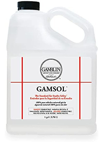 Espiritus Minerales Inodoros Gamsol 128 Oz