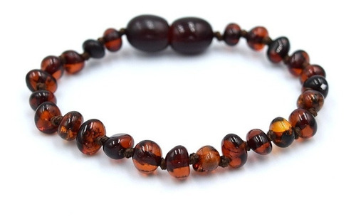 Pulsera/tobillera Para Bebé De Ámbar Báltico  - Amberland