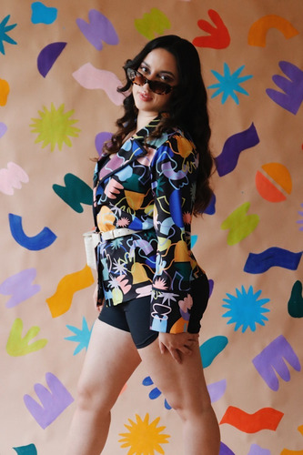 Imagen 3 de 8 de Camisa Con Estampado Y Textil Tecnológico Camisea Manifesto
