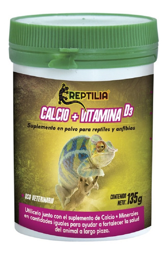 Suplemento Para Reptiles Calcio Y Vitaminas