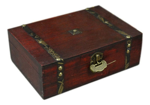 Caja De Regalo Treasure Chest Vintage Lock Home