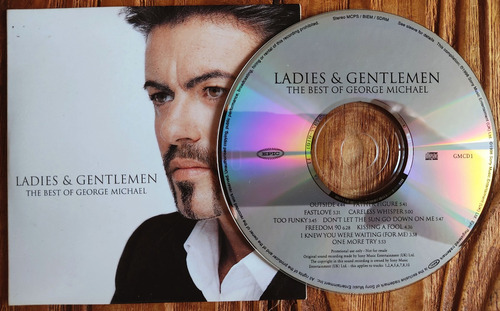 George Michael Ladies 10 Trx Promo Cd Sony Europa Cardsleeve