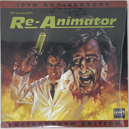 Laserdisc H P Lovecraft's Re-animator Edición 10 Aniversario (Usado)