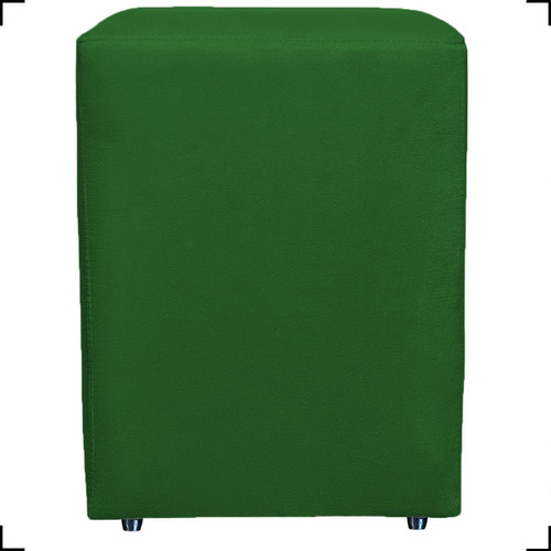 Puff Para Sala Quadrado Retangular Pequeno Decorativo Cores