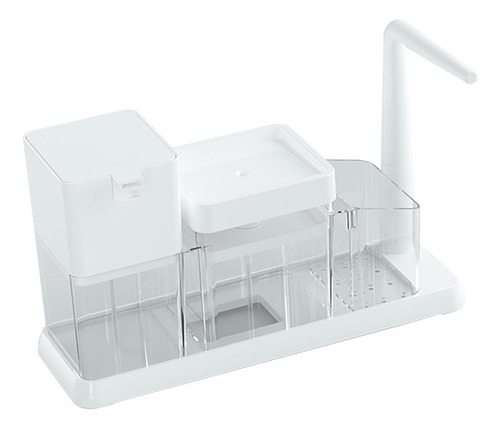 Dispensador De Jabón Para Platos Organizador De Soporte De