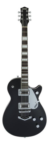 Guitarra elétrica Gretsch Electromatic G5220 Jet BT de  mogno black brilhante com diapasão de nogueira preta