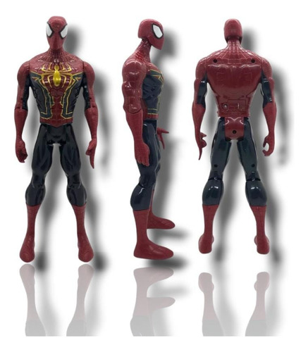 Muñeco Spiderman! Con Luz 30cm