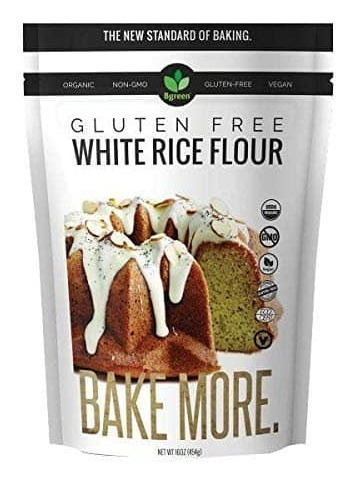 Harina De Arroz Bgreen Food Gluten Free Sin Gluten 454gr