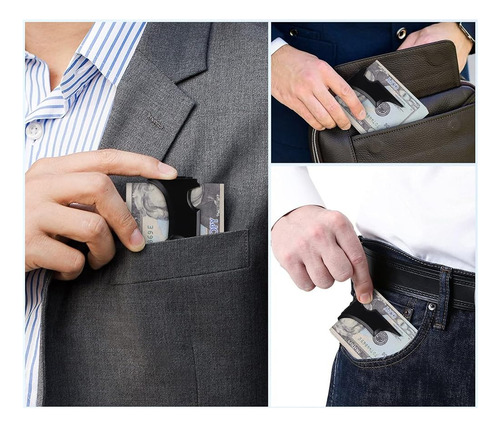 Clip De Cartera De Murciélago, Cartera Clip Hombre, Clip De