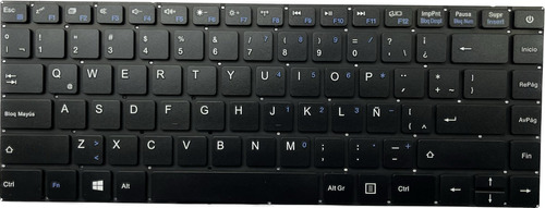 Teclado Para Exo Smart E17 K-2938 Dk290c Smartbook 733 Esp