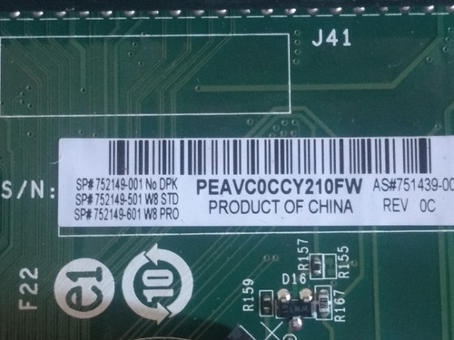 Placa Mãe Elitedesk Original Hp 705g1 752149-001-751439-001