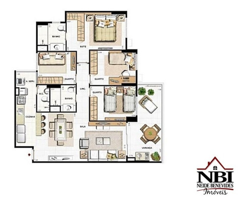Imagem 22 de 24 de Apartamento Cidade Jardim - Reserva Do Parque, 4 Quartos À Venda