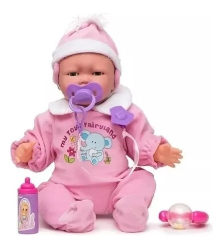 Muñeca Gestitos Facial Baby Movimientos Y Gestos Accesorios