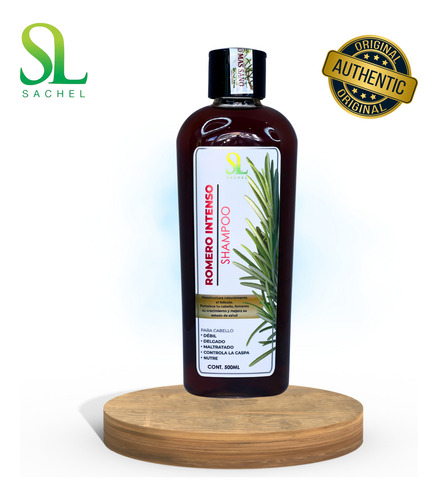 Shampoo Bergamota 500 + Shampoo Romero 500ml Sachel