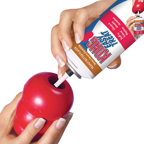 Kong Classic Mediano Juguete De Goma No Toxico Perro Gato Color Roja