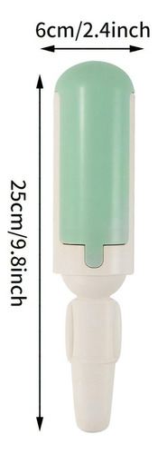 Cepillo Universal Para Quitar Pelo De Mascotas Con Mango Erg Color Blanco