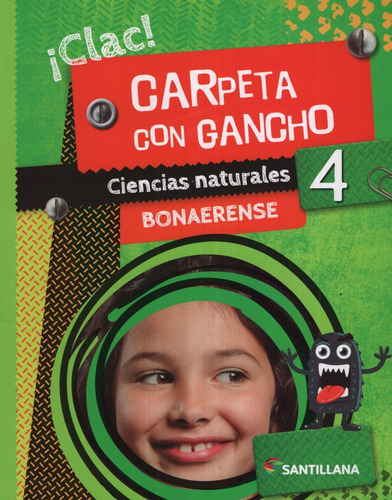 Carpeta Con Gancho 4 - Ciencias Naturales Bonaerense Clac -