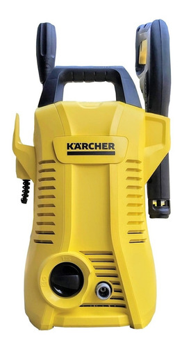 Imagem 1 de 3 de Lavadora de alta pressão Kärcher K1 amarela com 1600psi de pressão máxima 127V