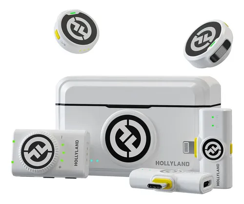 Microfone Hollyland Lark M2 Lark M2 Combo Branco Branco