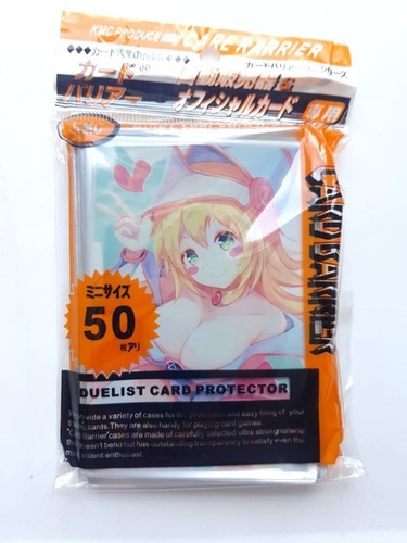 50 Micas Protectoras Cartas Yugioh Sexy Chica Maga Oscura 5