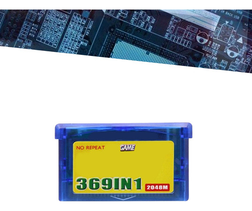 Cartucho De Juego 369 En 1 Para Game Boy Advance Video Game