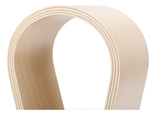 Soporte Para Auriculares En Forma De U, Color Abedul, Madera