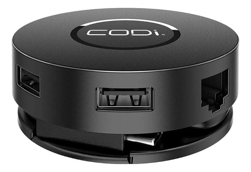 Hub Dockstation 7 Puertos Usb C, Hdmi, Usb 3.0