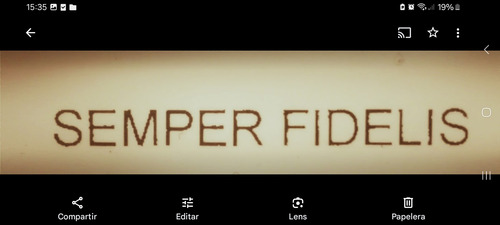 Clay Pipe Modelo Saint Patrick. Semper Fidelis.