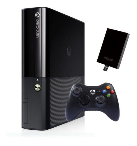 Xbox 360 Super Slim 250gb Microsoft Usado Com Nota Fiscal