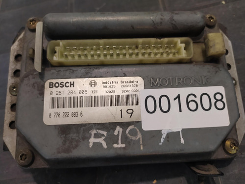 Ecu Bosch 0 261 204 006 Motronic Codigo1608