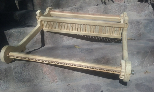 Para Tejer Telar 120cm Con 3 Peines (fino, Mediano Y Grueso)