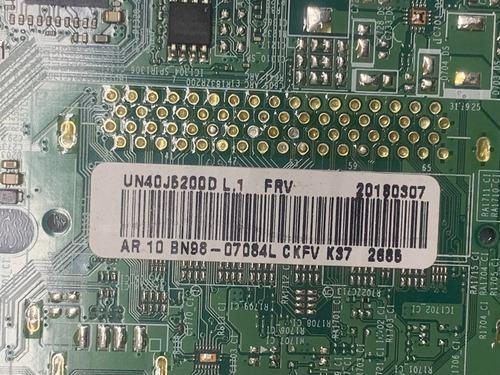 Placa Main Samsung Un40j5200 Versión D (Usado)