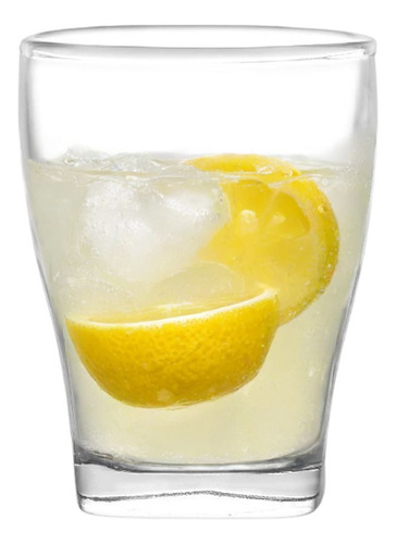 Verona Rocks Juego De 6 Vasos De Vidrio 328 Ml Bebidas Cocin Color Transparente
