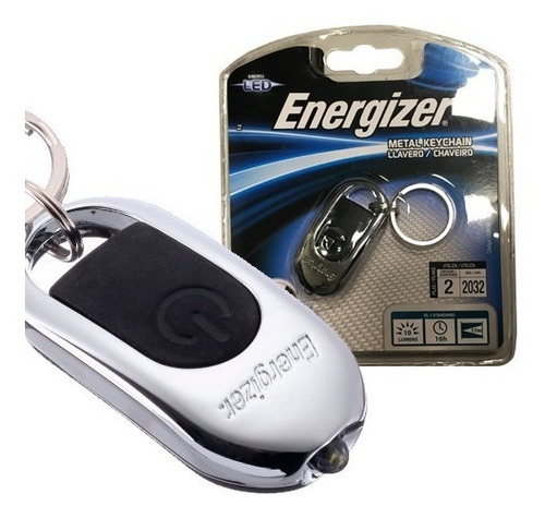 Linterna Llavero Energizer Led + 2 Pilas Cr2032 Febo