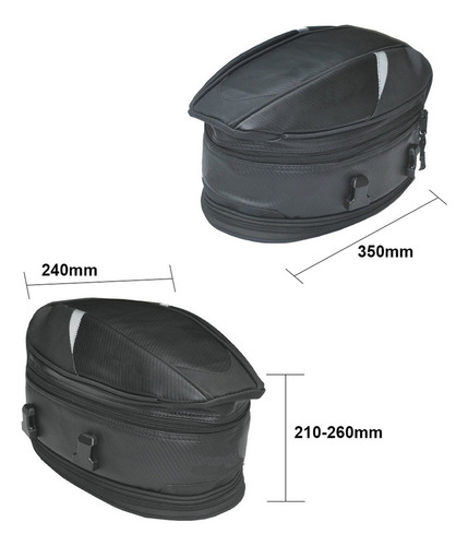 Bolsa De Banco Traseiro De Motocicleta Bolsa Traseira Multif