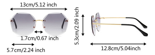 , Gafas De Sol Gafas De Sol Poligonales A La Moda Para