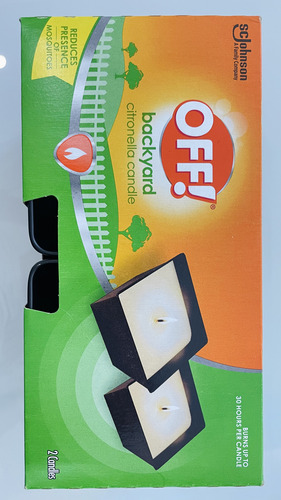 Vela Antimosquitos Citronela - Off | Sc Johnson