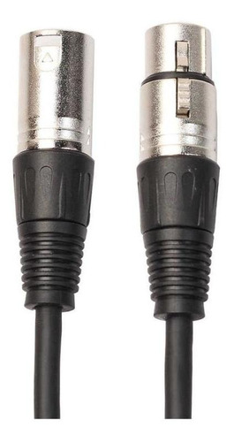 Cable Canon Xlr 10 Metros Ficha Metal Microfono Dmx Audio
