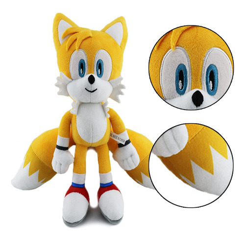 40cm Sonic Plush Toy Decoración De Dormitorio Regalo Para Ni