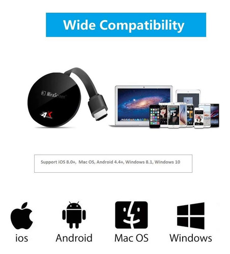 Smartsee Miracast Problema Inalámbrico Receptor 1080p Hd Wif