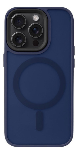 Funda Para iPhone 15 Pro Compatible Con Magsafe - Azul