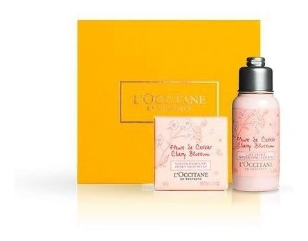 L'occitane - Kit Presente Cherry Blossom - Flor De Cerejeira