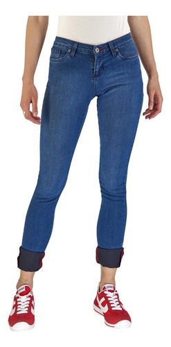 Jeans Lee Mujer Skinny Azul D51