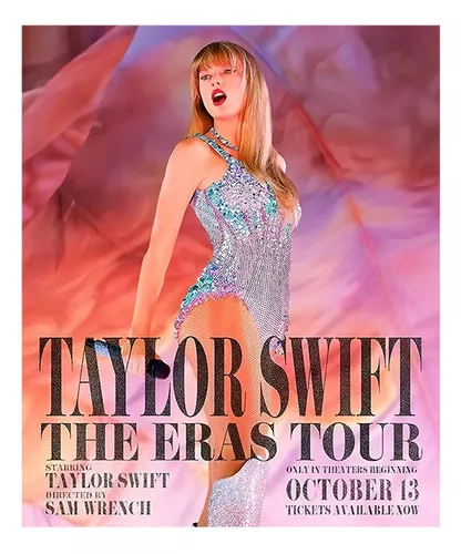 Poster De Taylor Swift The Eras Tour